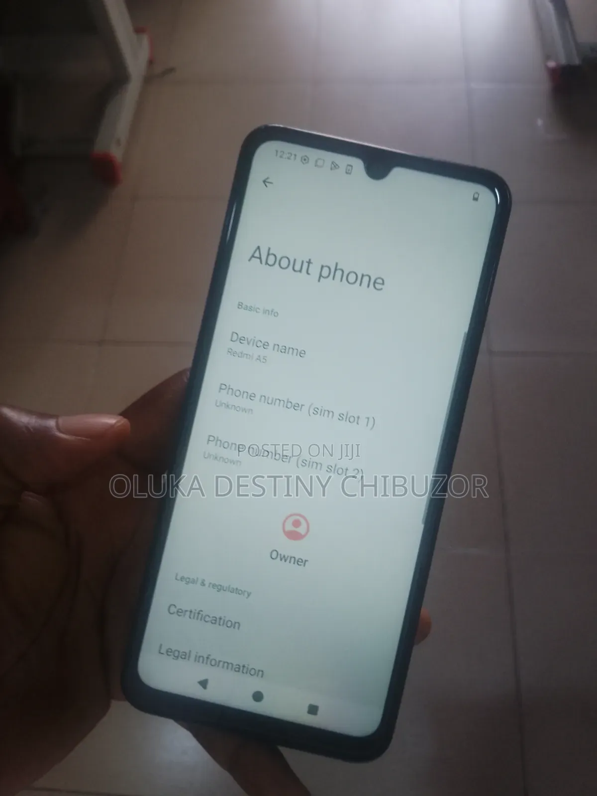 Xiaomi Redmi A5 4G 128 GB Black