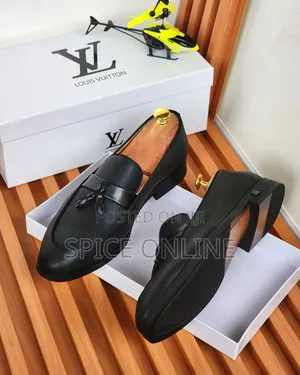 Stylish Black Slip-on Loafers