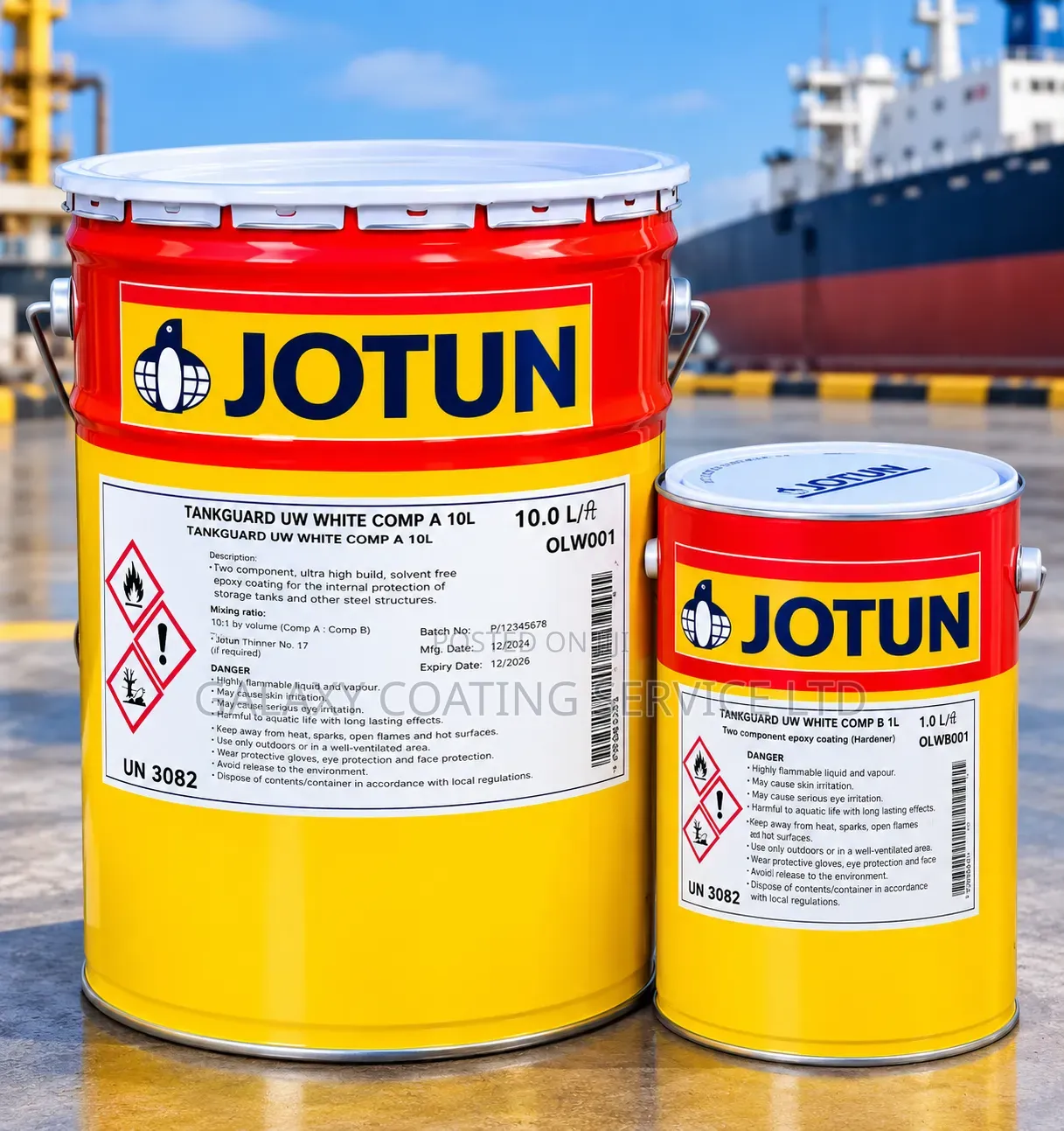Jotun Tankguard Epoxy White (A & B Comp.)