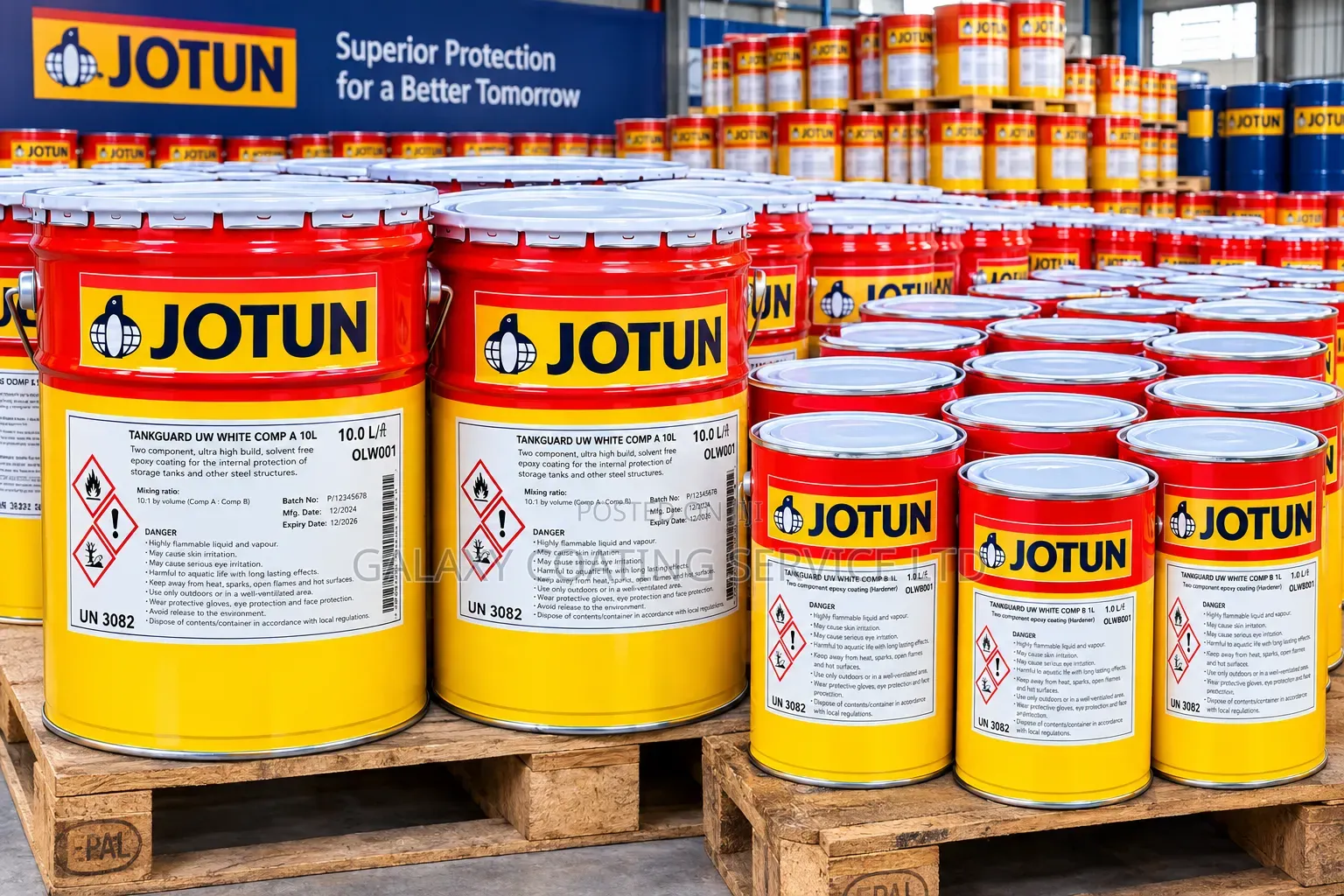 Jotun Tankguard Epoxy White (A & B Comp.)