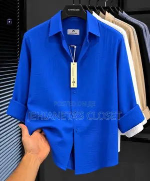 Luxury NARCO LINEN Long Sleeve Shirt