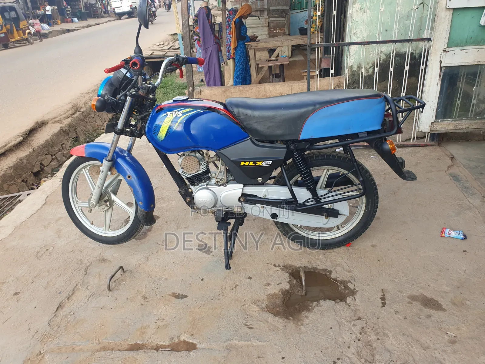 TVS HLX Plus ES 2022 Blue