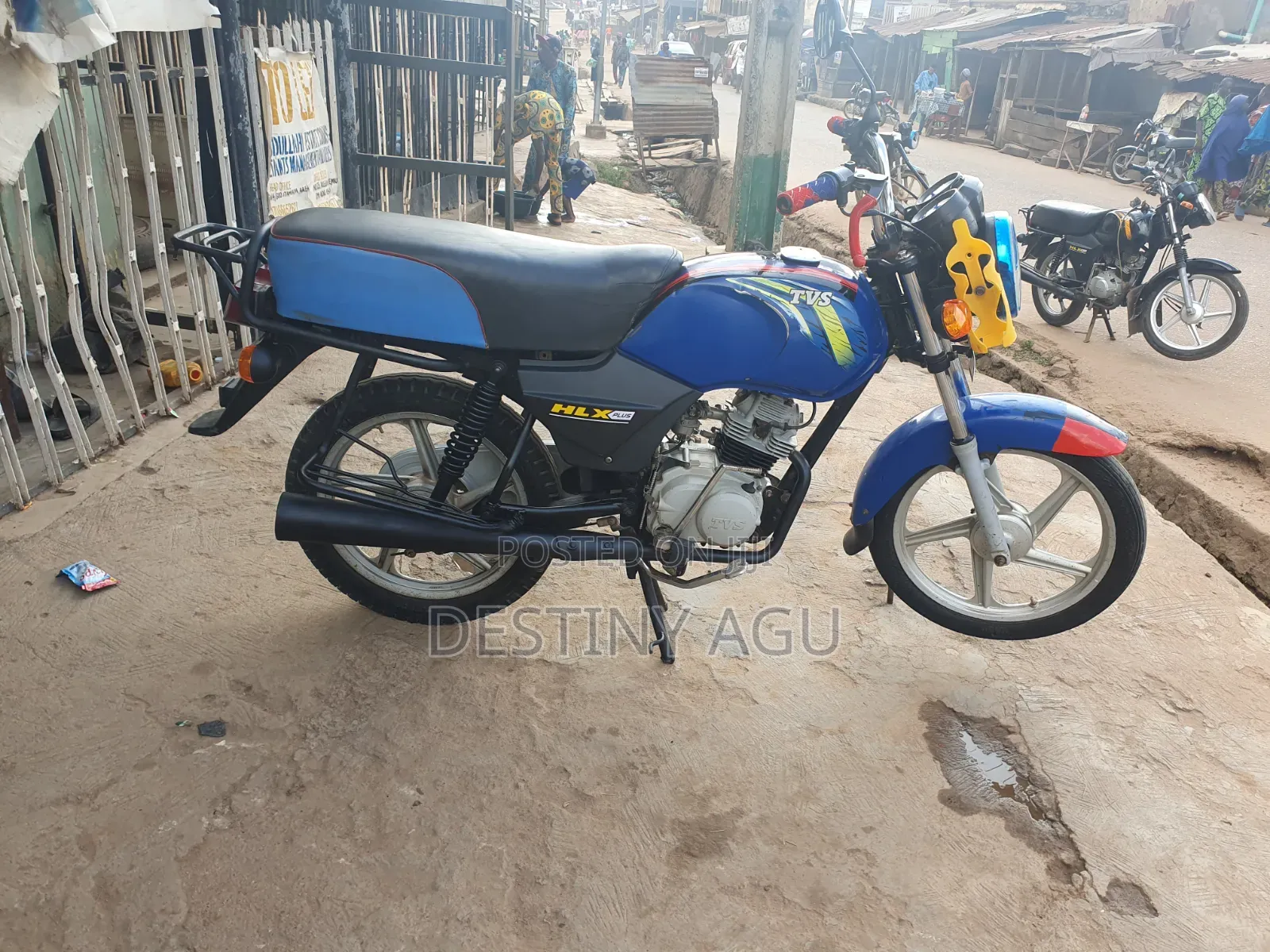 TVS HLX Plus ES 2022 Blue