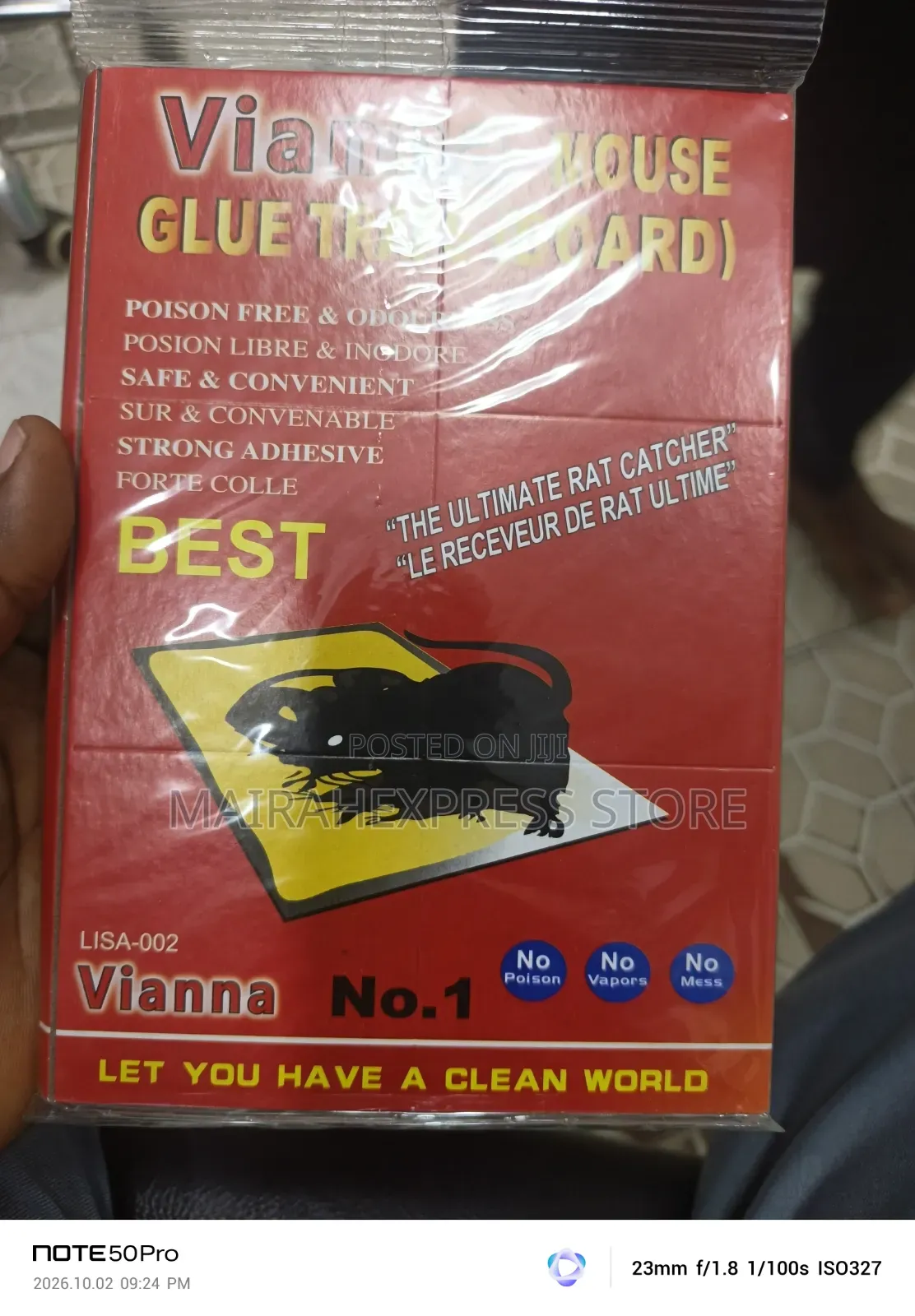 Mouse Glue Traps (Board).