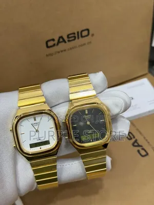 Casio Steel Digital and Analog Watches