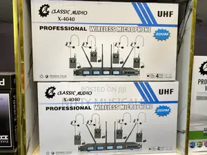 Classic Audio X-4040 Professional Wireless Microphone