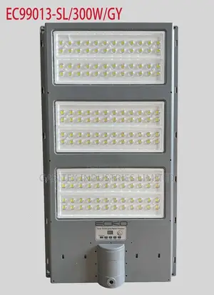ECKO 300W Solar Street Light, Grey Colour