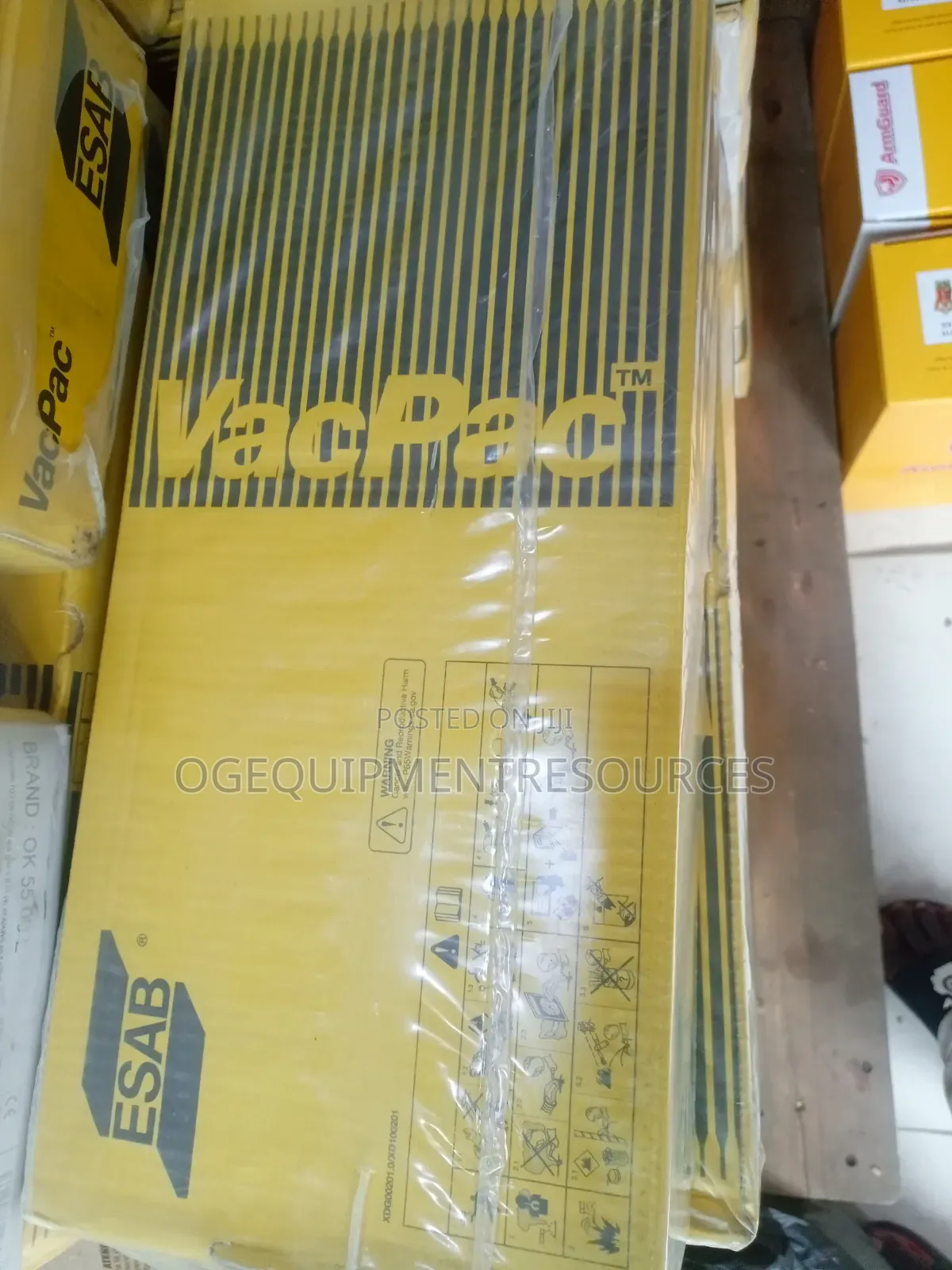 ESAB OK 55.00 Low-Hydrogen Welding Electrodes.