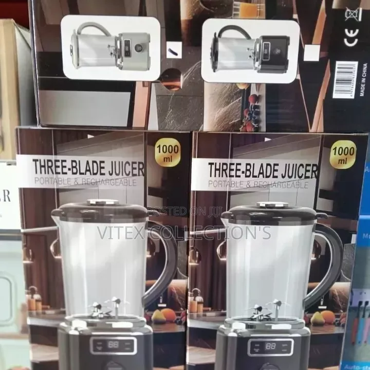3 Blade Rechargeable Blender