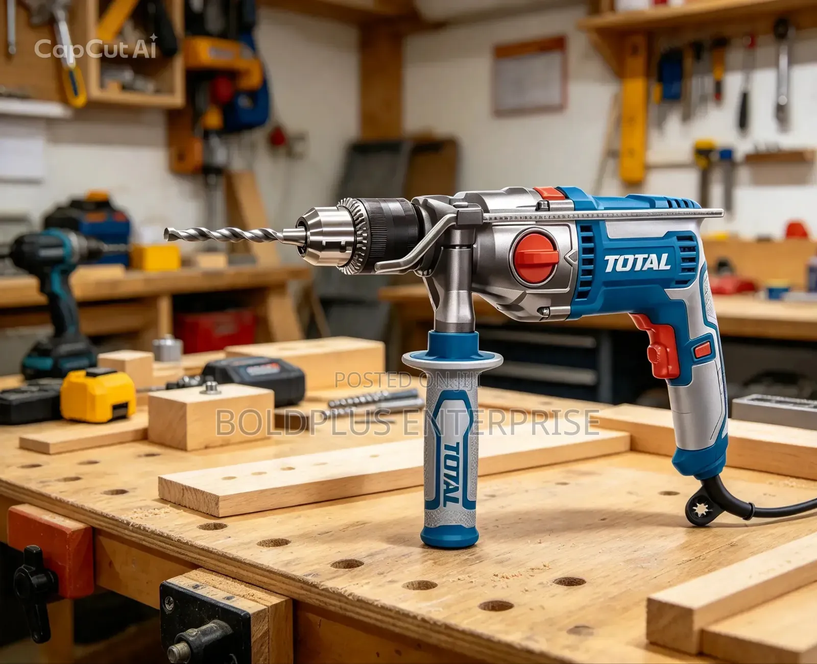 1100 Watts 16mm Electric Drilling Machine