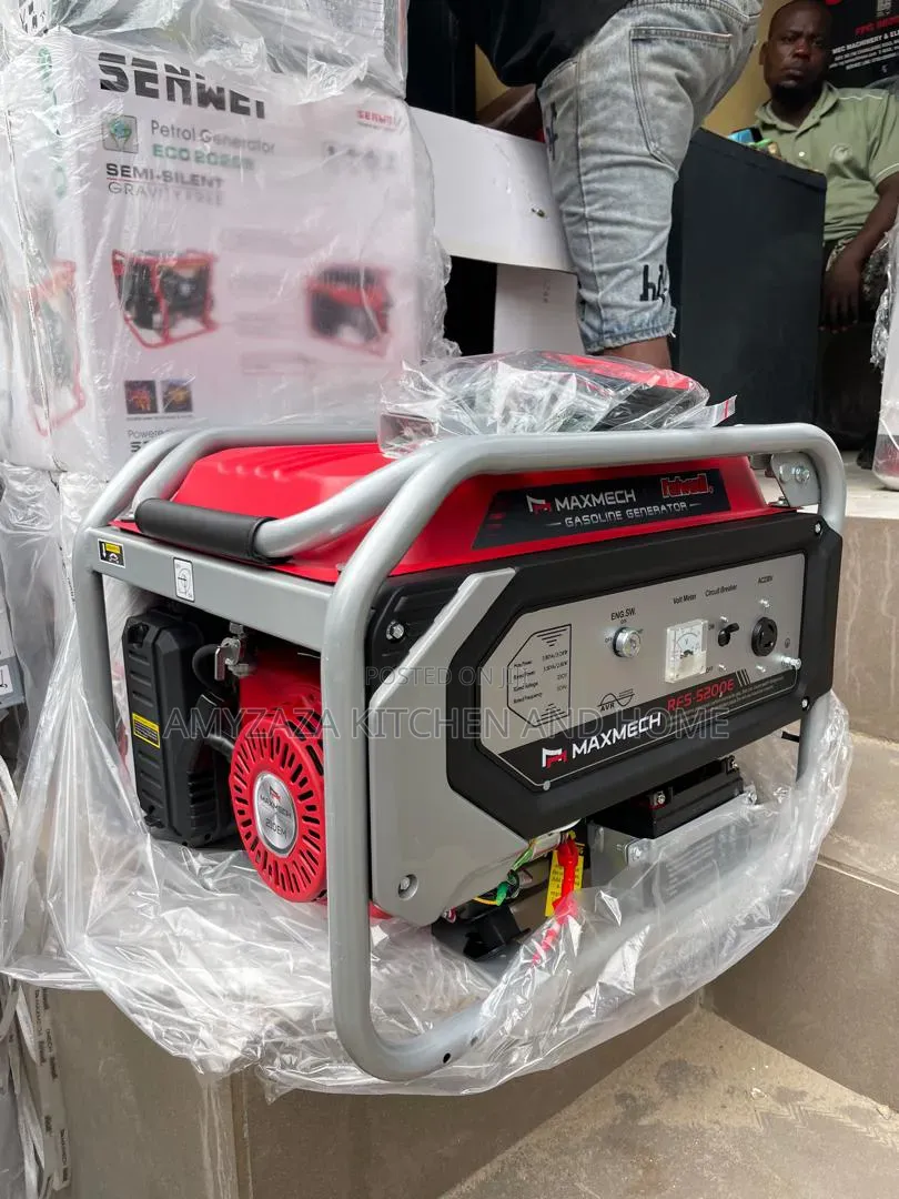 Maxmech RFS-5200E Gasoline Generator,