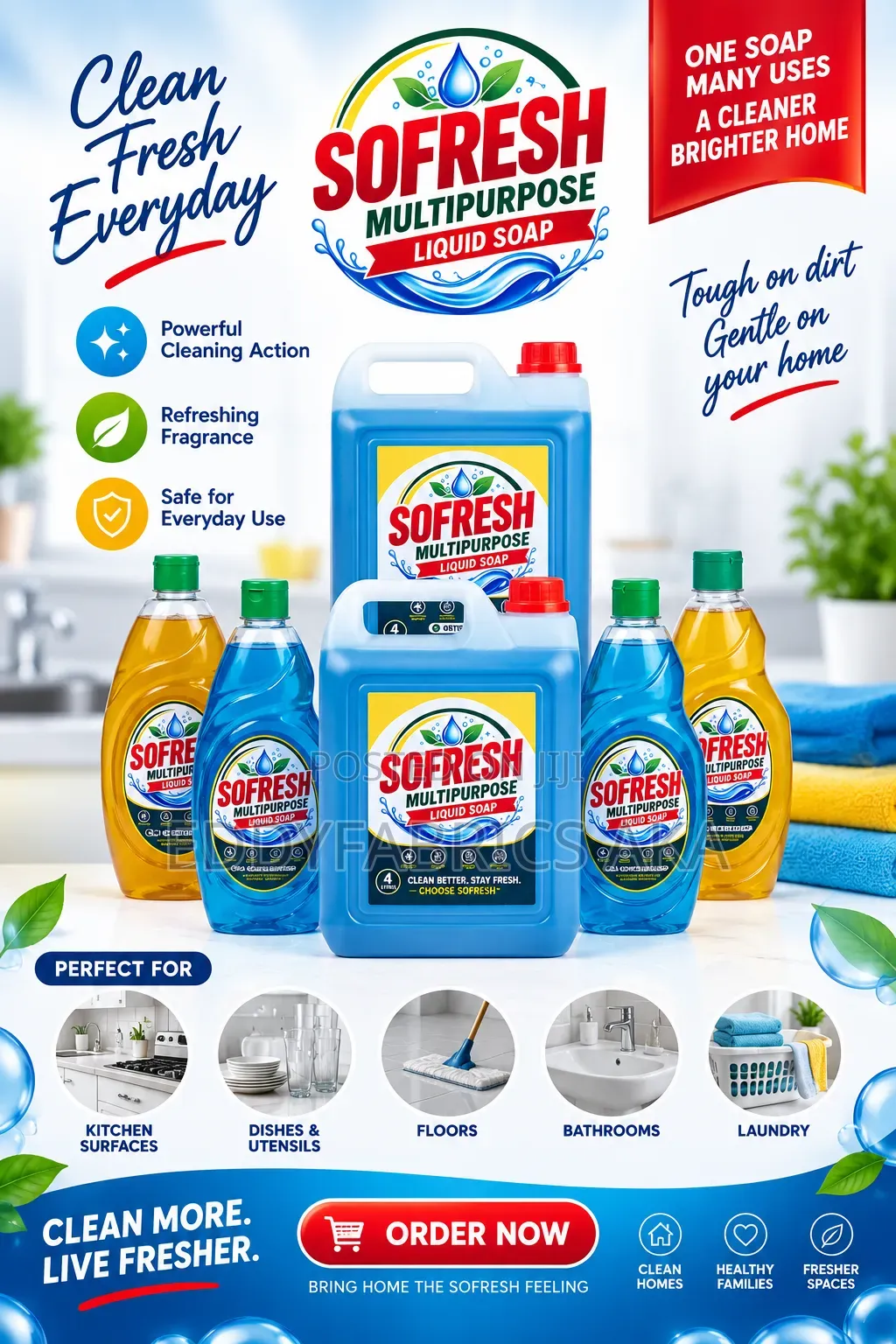SoFresh Multipurpose Liquid Soap