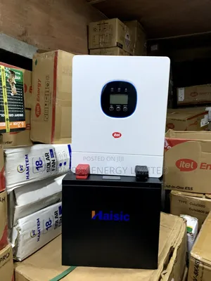 Itel 1.2kva Hybrid Inverter and 4kwh Haisic Battery