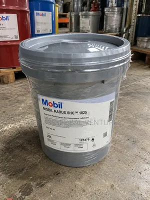 Mobil Rarus SHC 1025 Heavy-Duty Air Compressor Oil