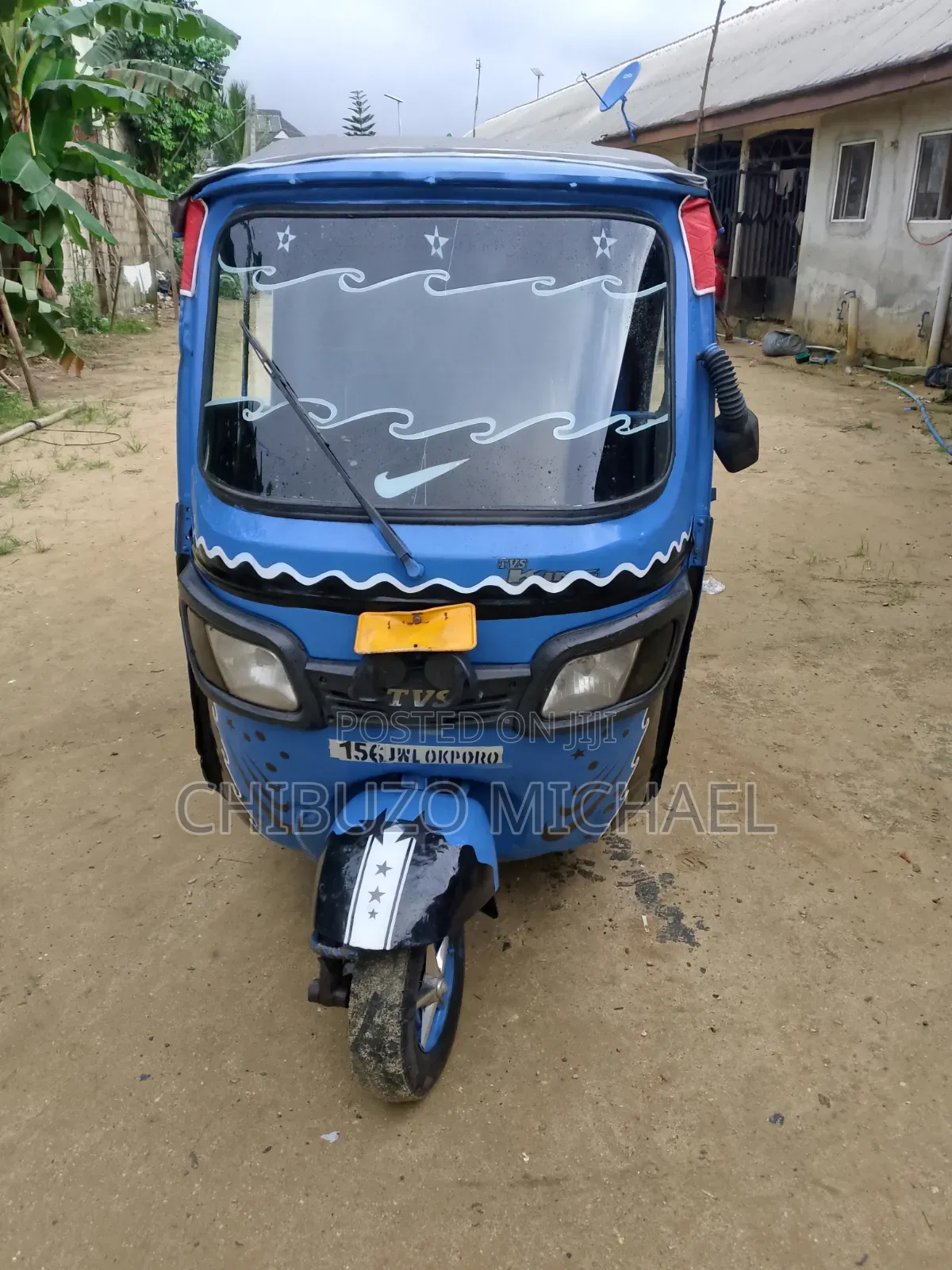 TVS HLX Plus ES 2024 Blue