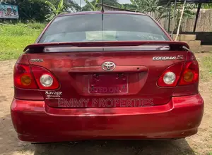 Toyota Corolla LE 2005 Red