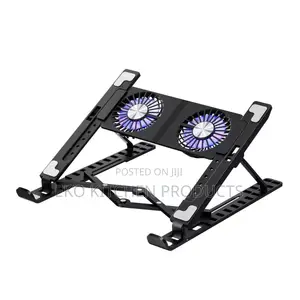 Foldable Laptop Stand With Fan