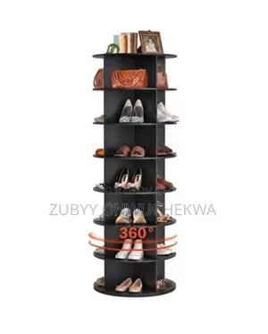 7 Layers Rotating Shoe Rack
