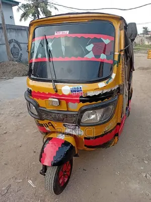 TVS King Deluxe Plus iTouch Start 2024 Yellow
