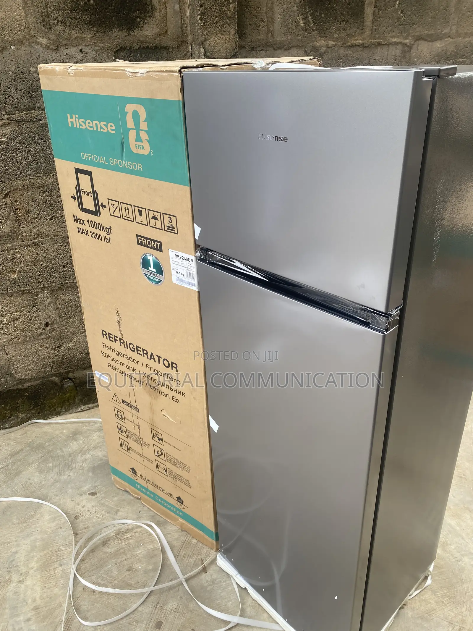 Hisense 240L REF240DR Kitchen Cooling Top Freezer