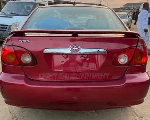 Toyota Corolla 2004 Red