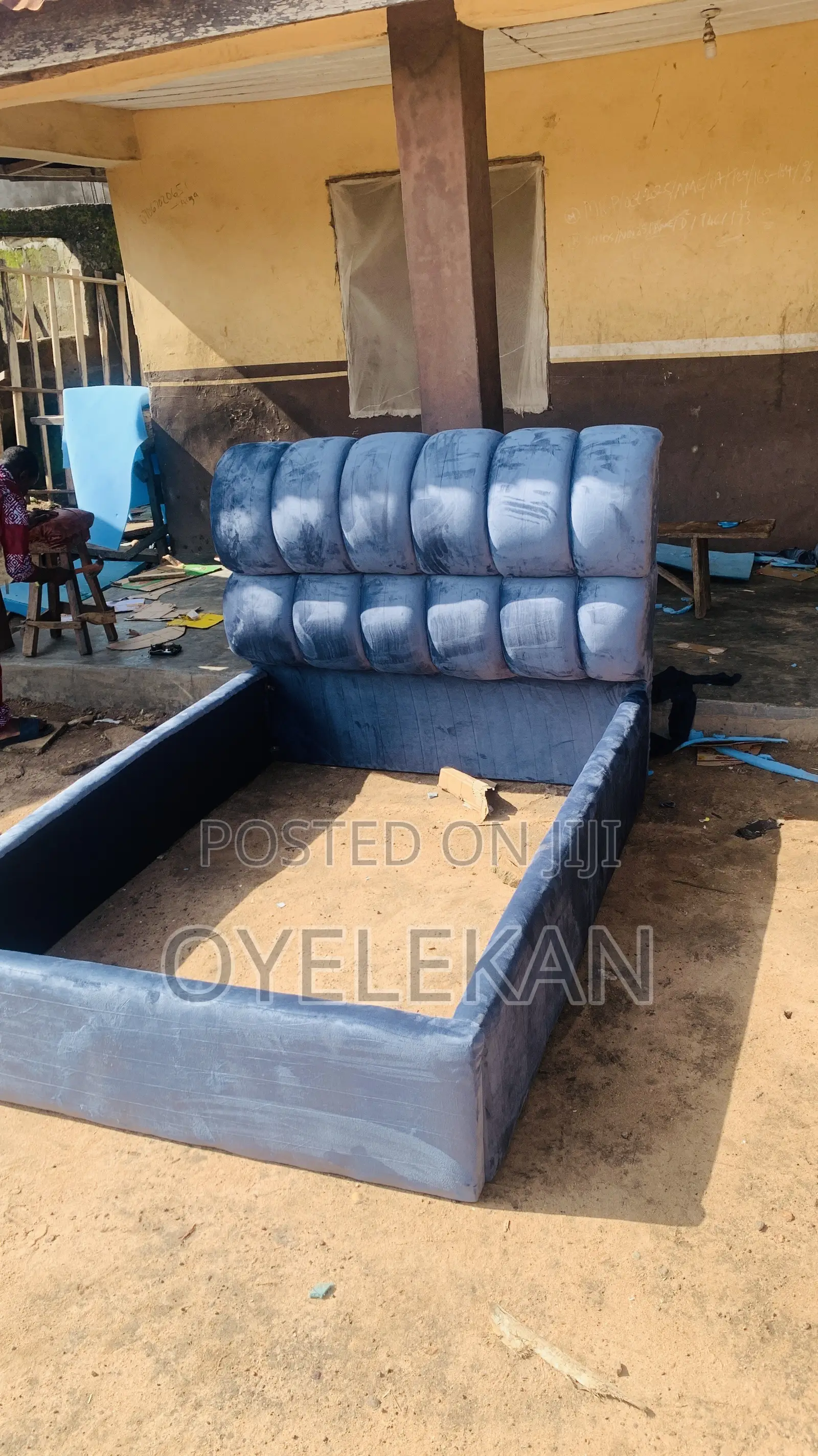 Bed Frame With Bed Side