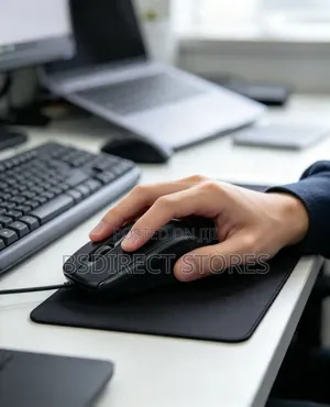 LMS Data Multimedia Wired USB Full Size Keyboard and Mouse