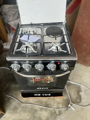 Nexus 3+1 Standing Gas Cooker (Model NX-5055BC)50x50, Automatic