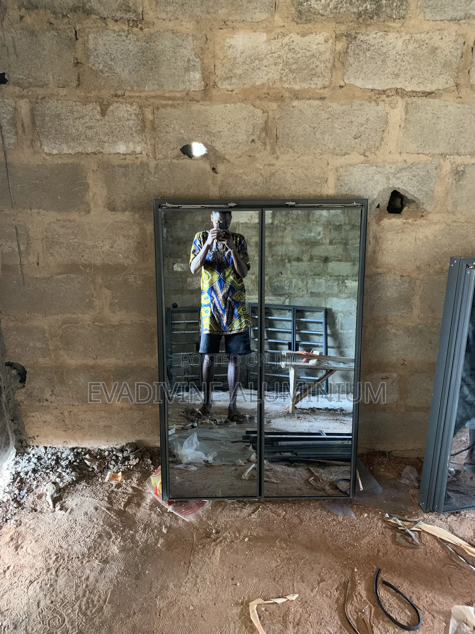 Transom Window With Burglary With Net