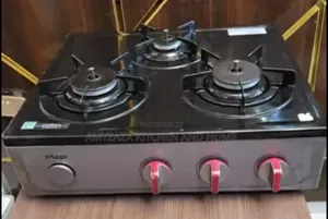 3-Burner Tabletop Gas Stove Branded by Magic