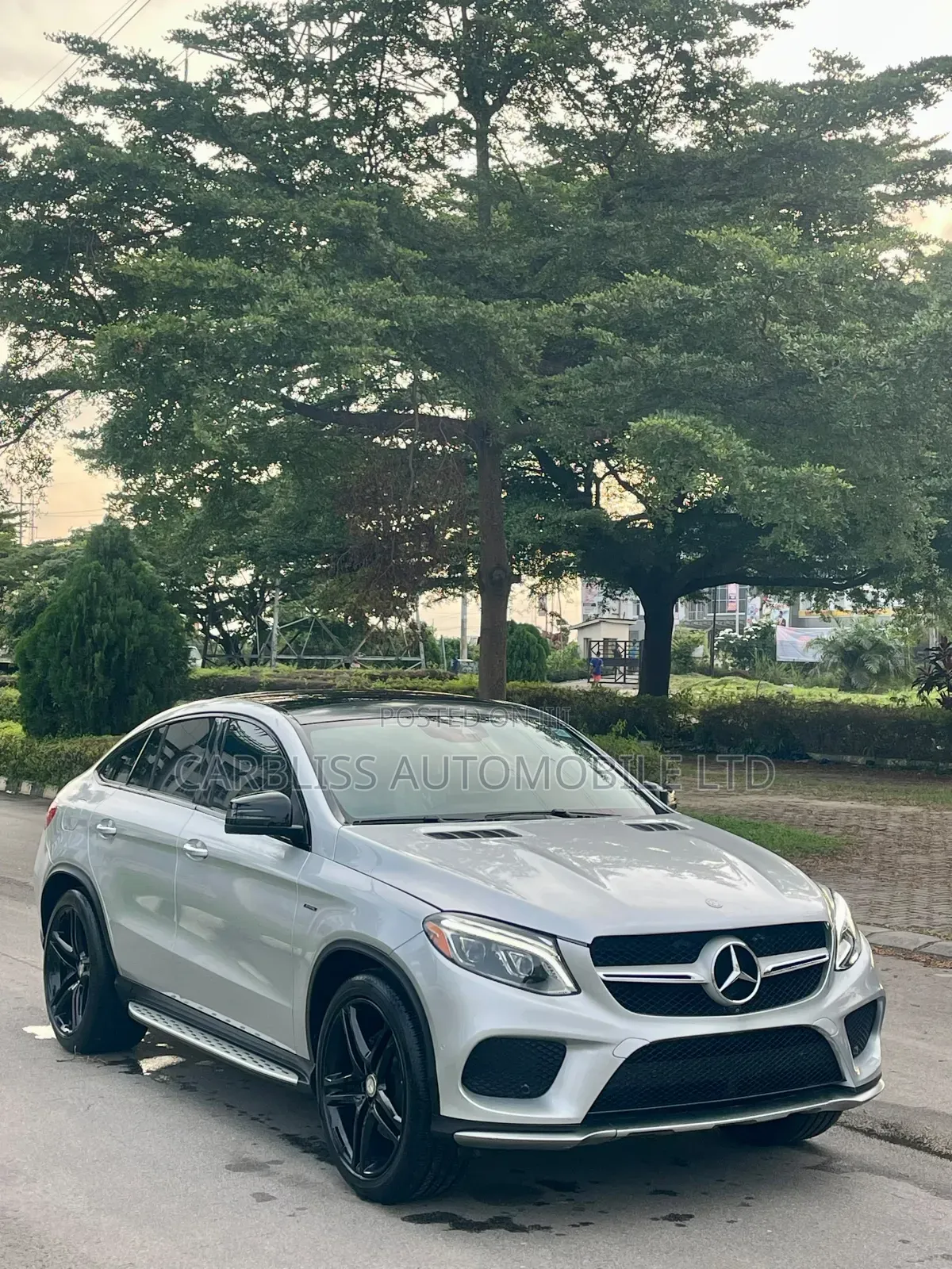 Mercedes-Benz GLE-Class 2016 Silver