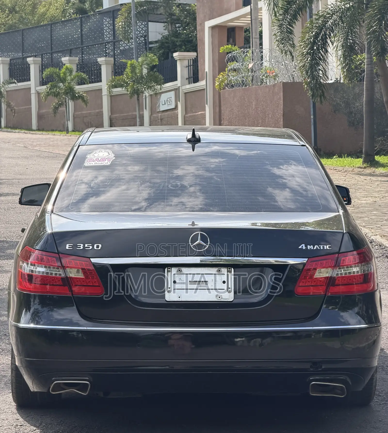 Mercedes-Benz E350 2012 Black