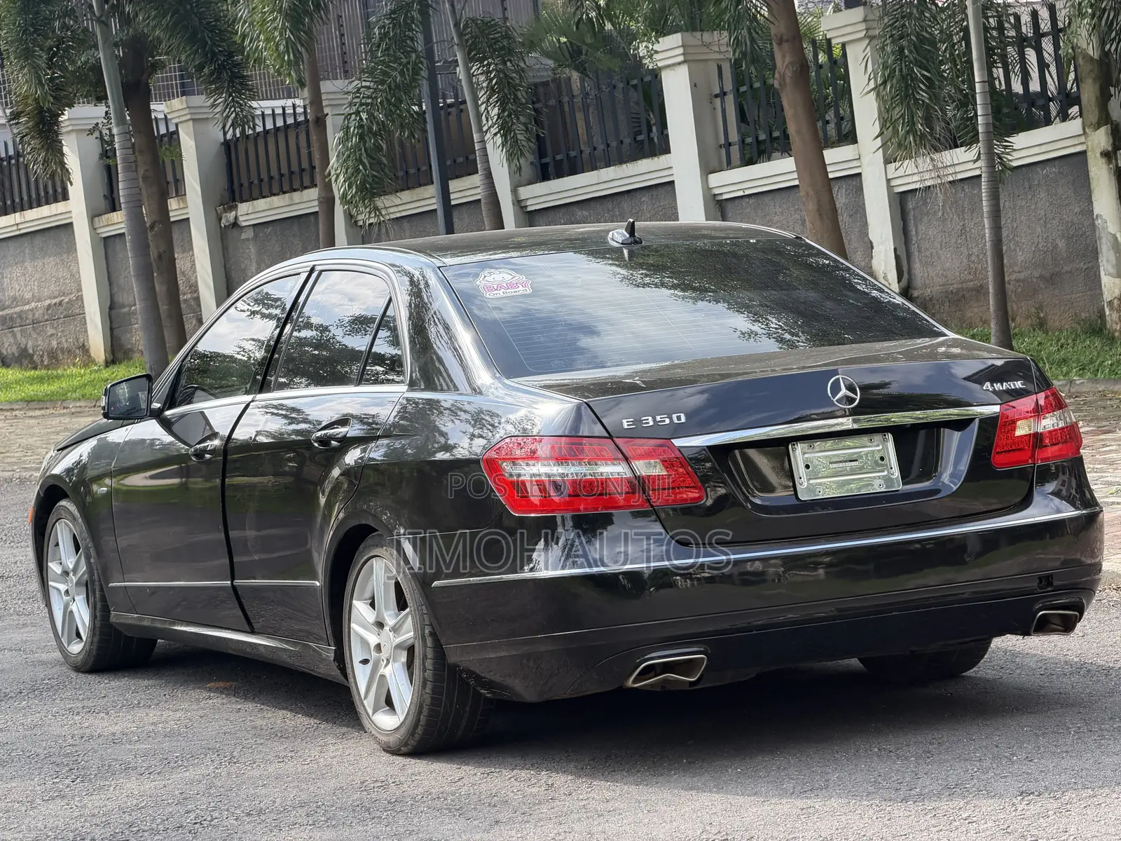 Mercedes-Benz E350 2012 Black