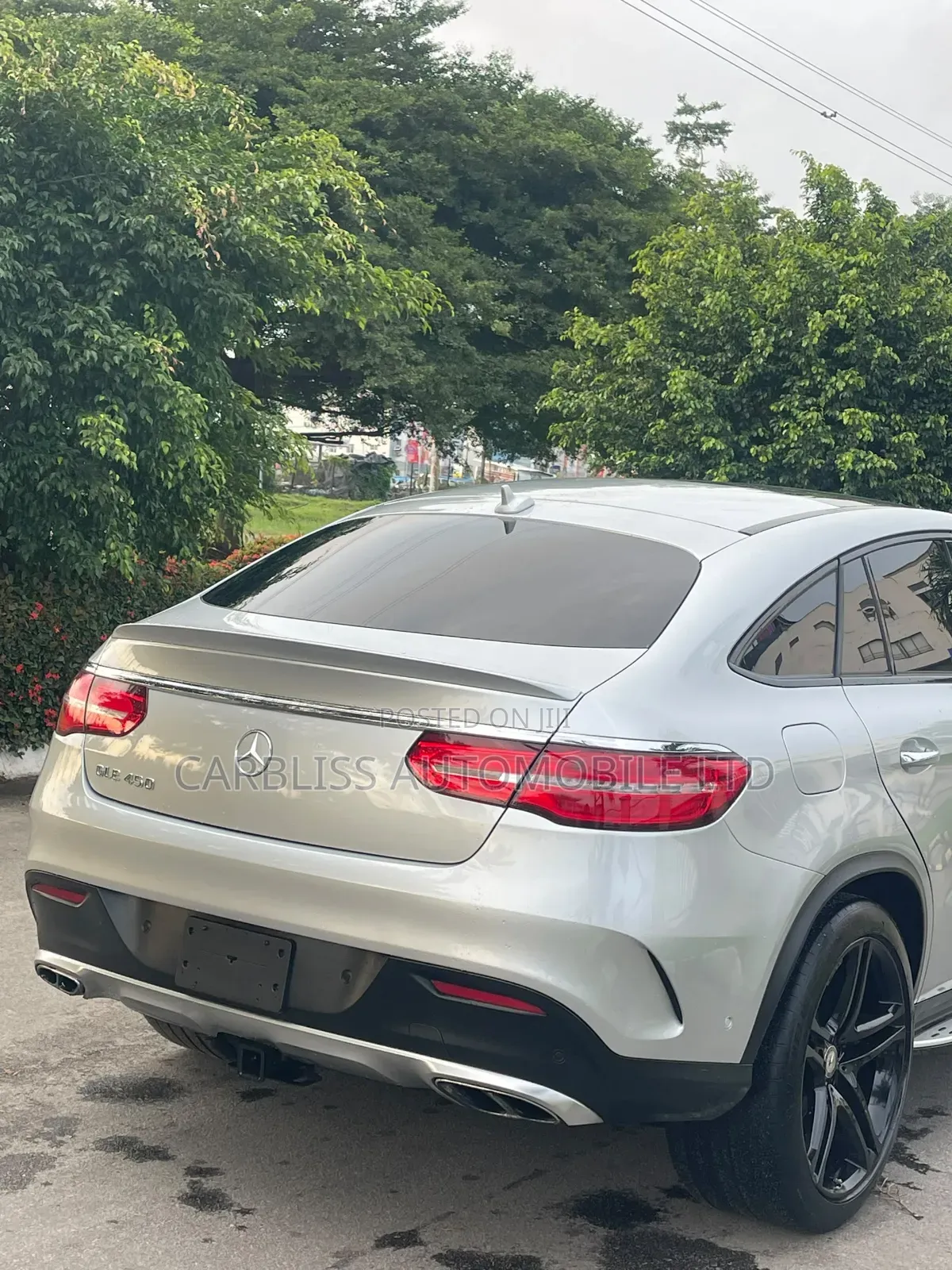 Mercedes-Benz GLE-Class 2016 Silver