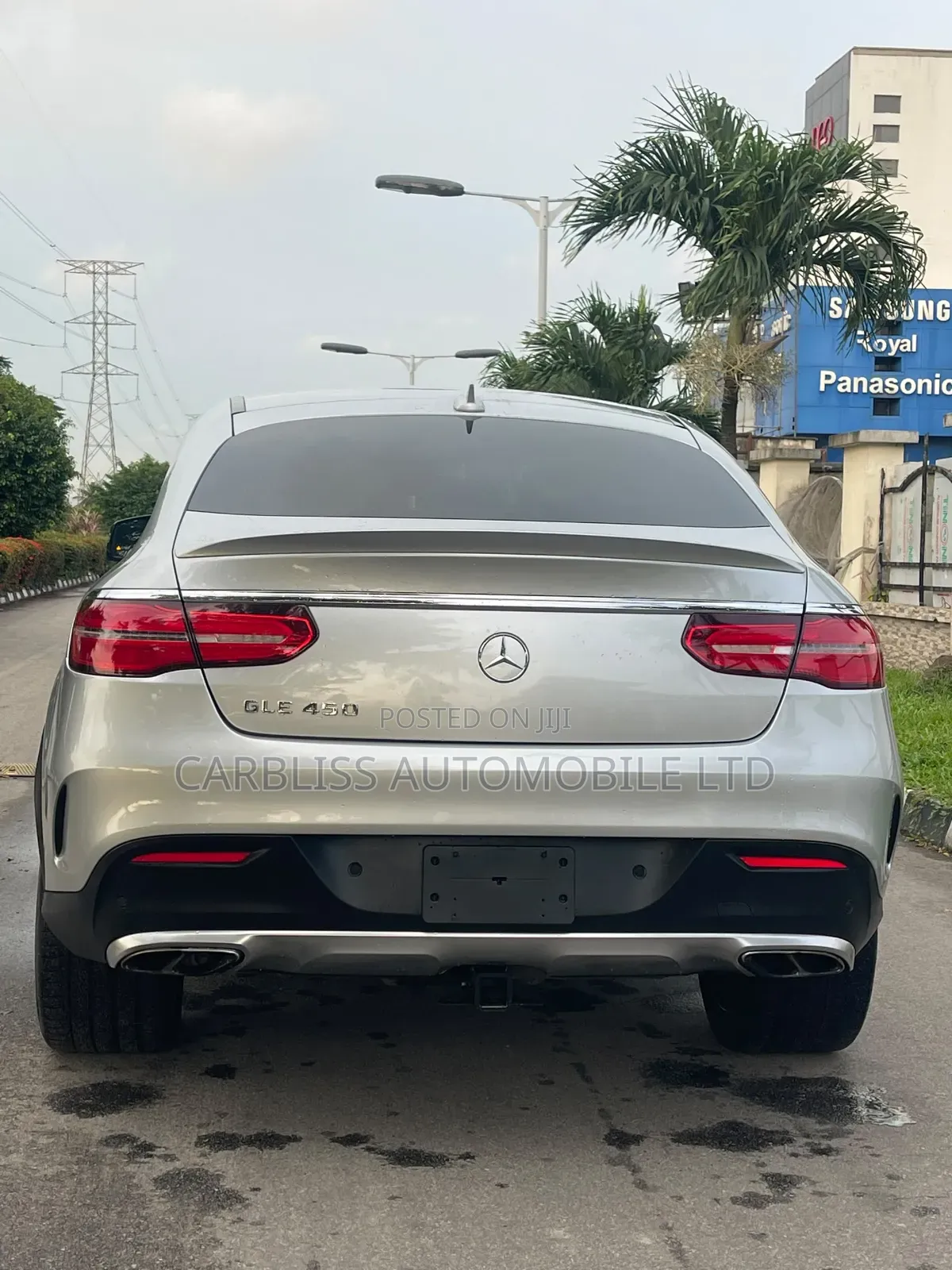 Mercedes-Benz GLE-Class 2016 Silver