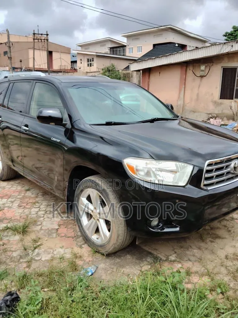 Toyota Highlander Limited 2008 Black