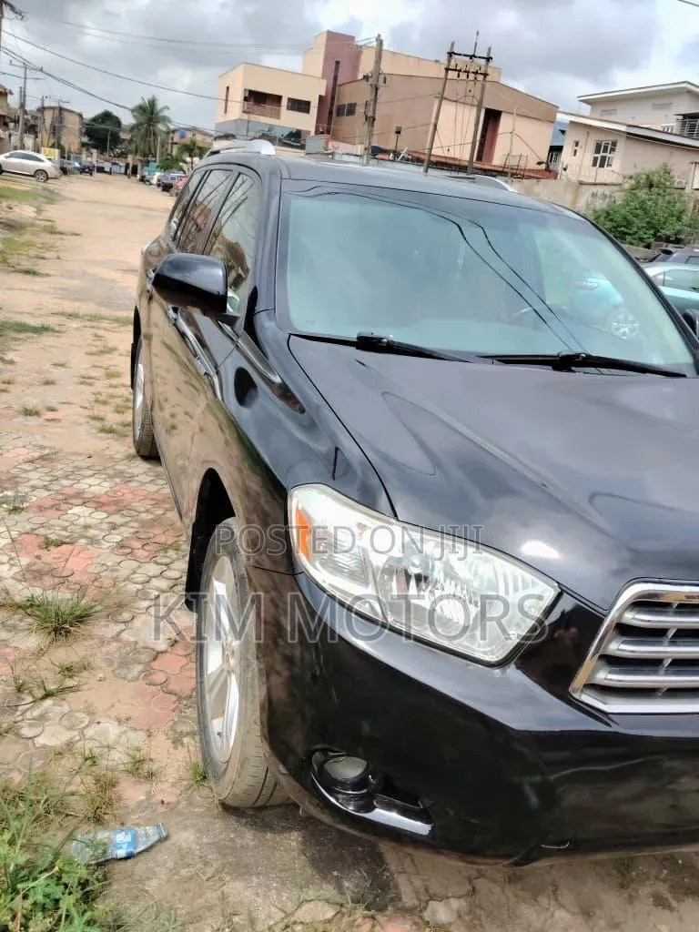 Toyota Highlander Limited 2008 Black
