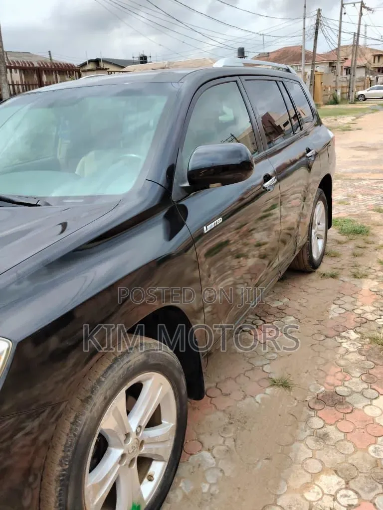 Toyota Highlander Limited 2008 Black