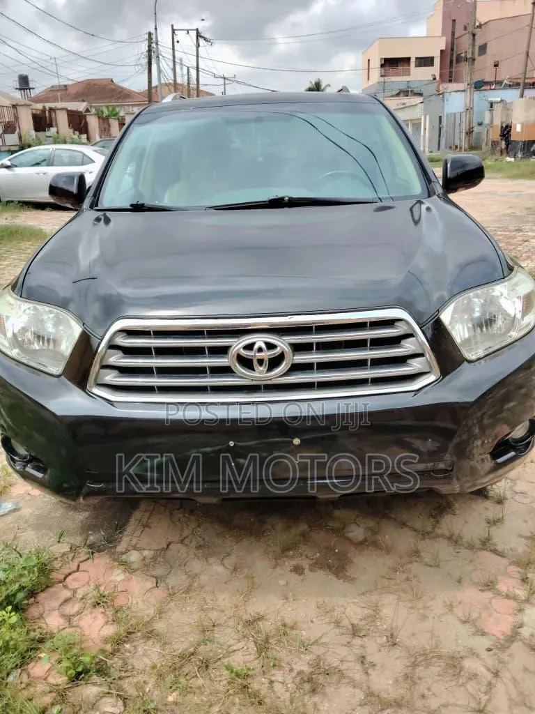 Toyota Highlander Limited 2008 Black