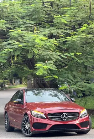 Mercedes-Benz C450 2016 Red