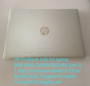 Laptop HP ProBook 640 G4 8GB Intel Core i5 SSD 256GB