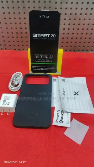 New Infinix Smart 20 64 GB Orange