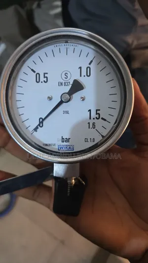 Pressure Gauge Wika 0-1,6bar 4inches