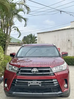 Toyota Highlander Limited 4x2 V6 (3.5L 6cyl 8A) 2018 Red