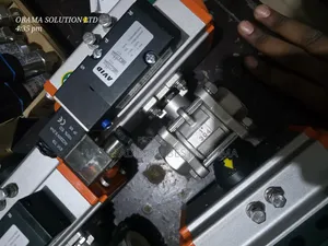 Pneumatic Actuator Valve Ball With Solenoid Valve 1inches Thread