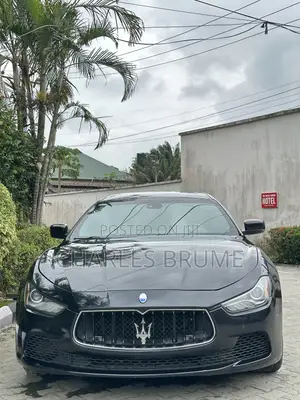 Maserati Ghibli S Q4 4dr Sedan AWD (3.0L 6cyl Turbo 8A) 2014 Black