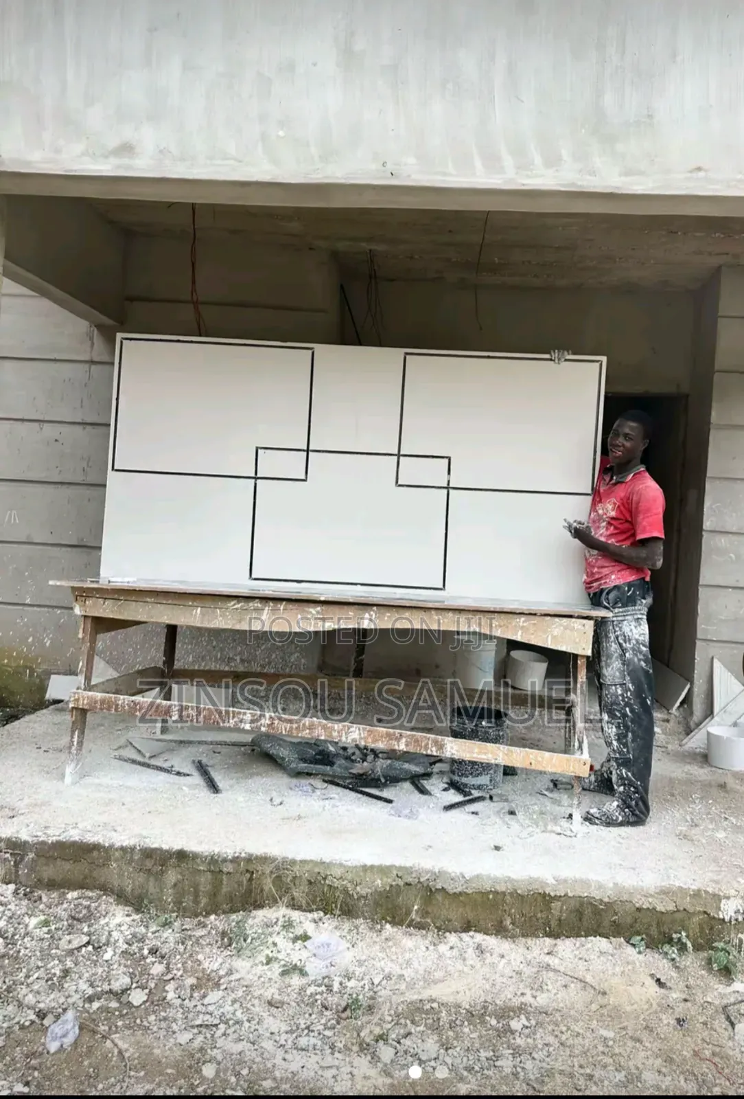 Samuel Modern p.o.p Installation[lagos]