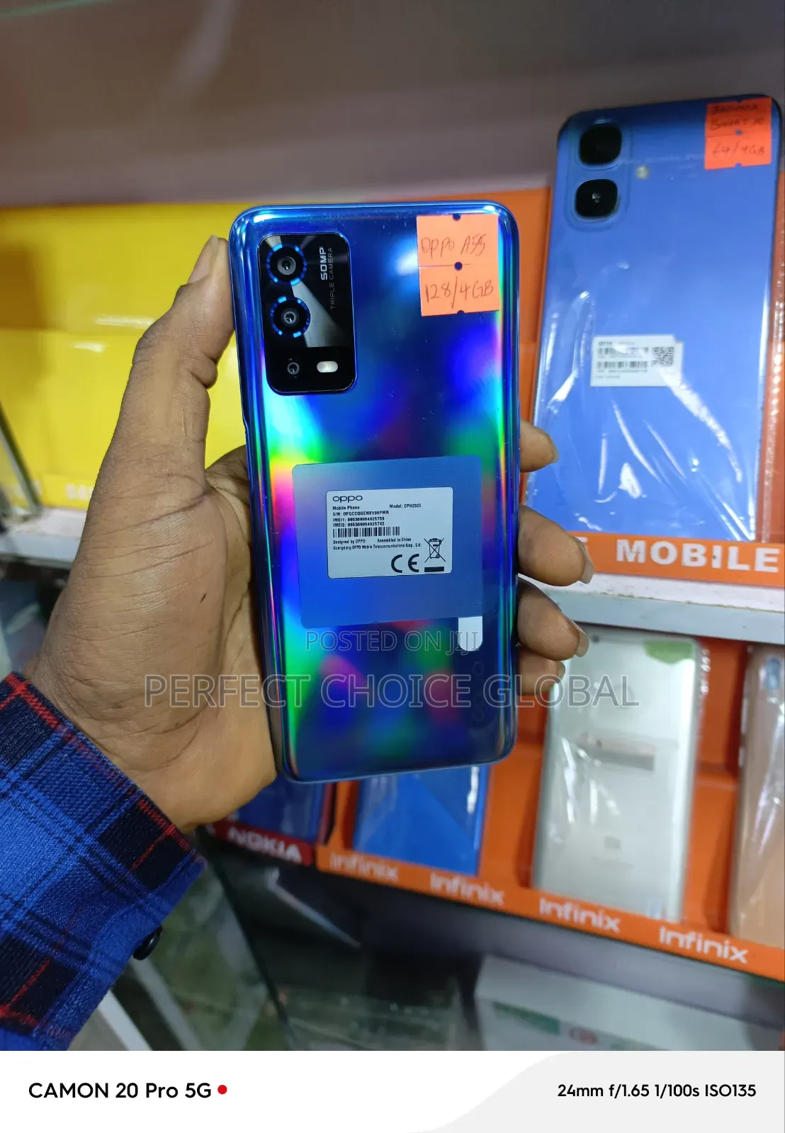 Oppo A55 128 GB Blue