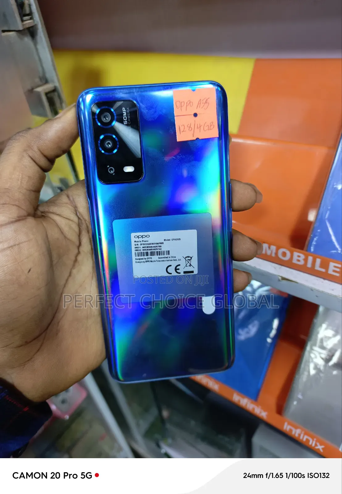 Oppo A55 128 GB Blue