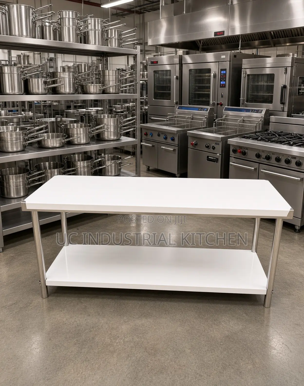 Six Feet (6ft) Working Table Without Back (5f, 4ft, 3ft Available)